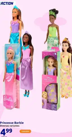 Action Princesse barbie offre