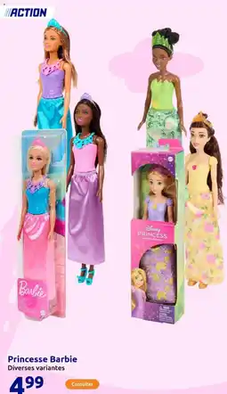 Action Princesse Barbie offre