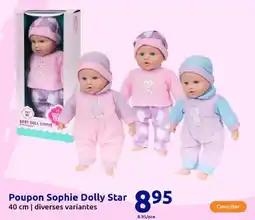 Action Poupon Sophie Dolly Star offre