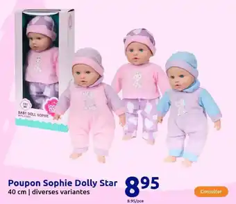 Action Poupon sophie dolly star offre