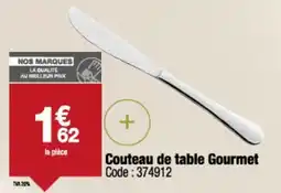 Promocash Couteau de table gourmet offre
