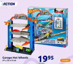 Action Garage Hot Wheels 41 x 35 x 9 cm offre