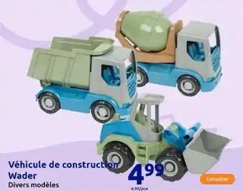 Action Véhicule de construction wader offre