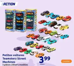 Action Petites voitures Teamsterz Street Machines offre