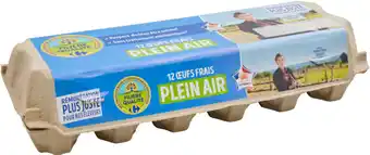 Carrefour Market FILIÈRE QUALITÉ CARREFOUR Œufs plein air offre
