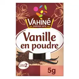 Carrefour Market VAHINÉ SUR TOUTES LES PRÉPARATIONS POUR GÂTEAUX, LES GOUSSES ET LES ARÔMES DE VANILLE offre