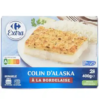 Carrefour Market CARREFOUR EXTRA Colin d'Alaska MSC cuisiné surgelé offre