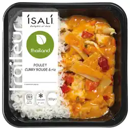 Carrefour Market Plat cuisiné Poulet Curry Rouge ISALI offre