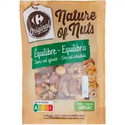 Carrefour Market CARREFOUR ORIGINAL SUR TOUT NATURE OF NUTS offre