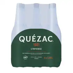 Carrefour Market QUÉZAC Eau minérale naturelle gazeuse offre