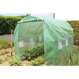 Carrefour Serre de jardin tunnel 6m² Sevilla offre