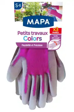 Carrefour MAPA SUR TOUS LES GANTS DE JARDIN offre