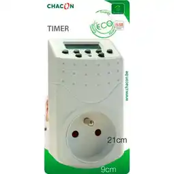 Carrefour CHACON Programmateur digital Chacon 140 programmes offre