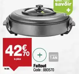 Promocash Faitout offre