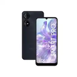 Carrefour LOGICOM Smartphone Smart Pro noir offre