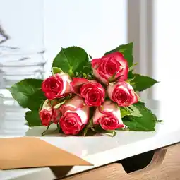Carrefour CARREFOUR Bouquet de 7 roses premium offre