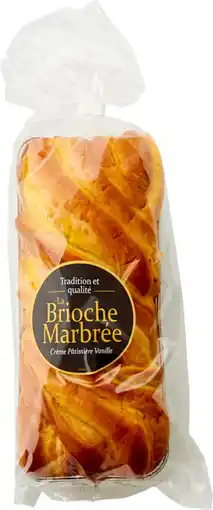 Carrefour PODIS Brioche natte vanille offre