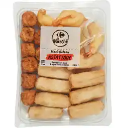 Carrefour CARREFOUR Plateau assortiment asiatique CARREFOUR Le Marché offre