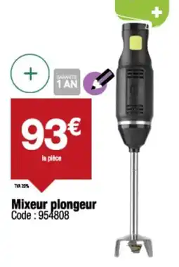 Promocash Mixeur plongeur offre