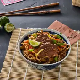 Carrefour TG LECHEF Canard laqué, légumes et nouilles chinoises offre