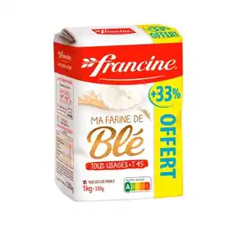 Carrefour FRANCINE Farine de blé Tous usages T45 offre