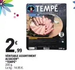 E.Leclerc Veritable - véritable assortiment alsacien offre