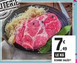 E.Leclerc Échine salée offre