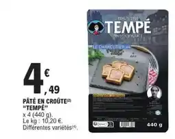E.Leclerc Pâté en croûte offre