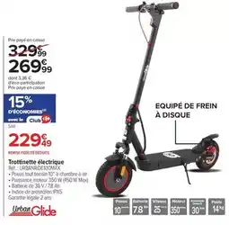 Carrefour Trottinette electrique offre