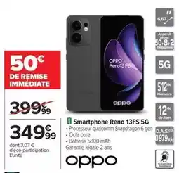 Carrefour Oppo - smartphone 13fs 5g offre
