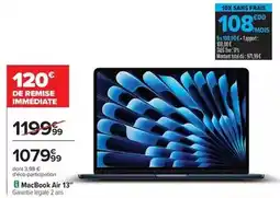 Carrefour Total - macbook air 13 offre