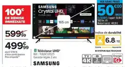 Carrefour Samsung - téléviseur uhd tq55q7020s offre