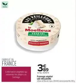 Carrefour Fini - fromage végétal offre
