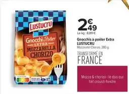 Carrefour Lustucru - gnocchis à poêler extra offre