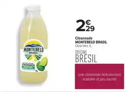 Carrefour Montebelo - citronnade offre