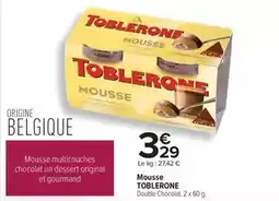 Carrefour Toblerone - mousse offre