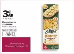 Carrefour Stoeffler - flammekueche offre