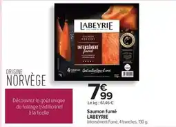 Carrefour Labeyrie - saumon fumé offre