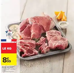 Carrefour Agneau: gigot avent offre