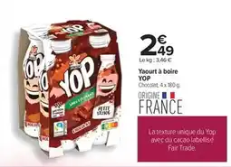 Carrefour Yop - yaourt à boire offre
