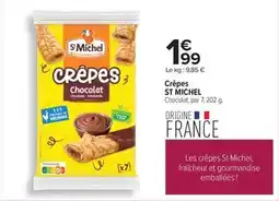 Carrefour St michel - crêpes offre