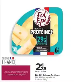 Carrefour Fini - riche en protéines offre