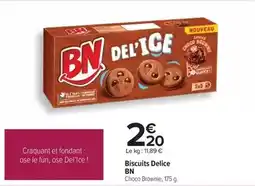 Carrefour Bn chocolat - biscuits delice offre