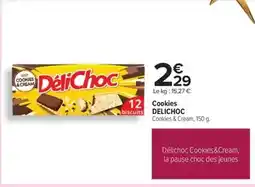 Carrefour Délichoc - cookies offre