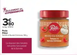 Carrefour Polli - pesto offre