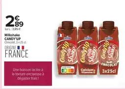 Carrefour Candy'up - milkshake offre