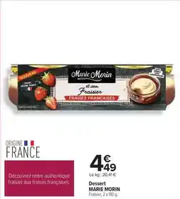 Carrefour Marie - dessert offre