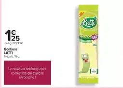 Carrefour Lutti - bonbons offre