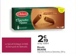 Carrefour Delacre - biscuits offre