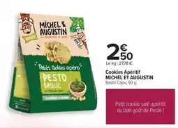 Carrefour Michel et augustin - cookies apéritif offre